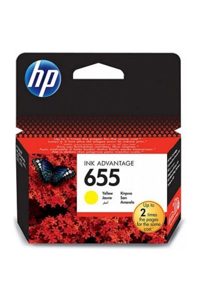 HP 655 CZ112AE Sarı Kartuş