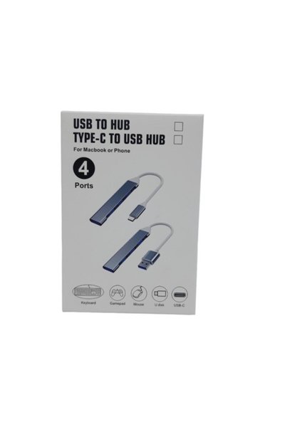 Type C To 4 Port Usb 3.0 Çoklayıcı GAB-TCUM30