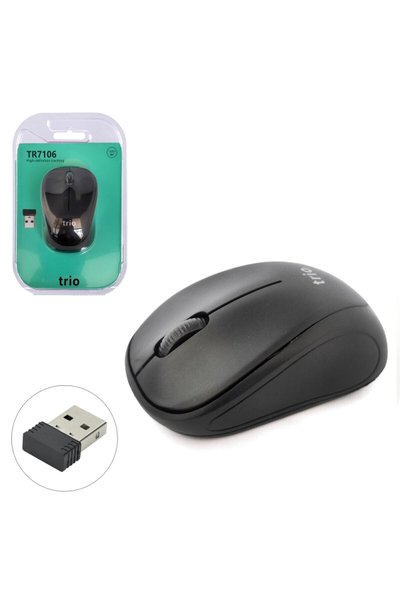 Lacivert Trio Tr-7106 Kablosuz Mouse 2.4Ghz 1600 Dpi