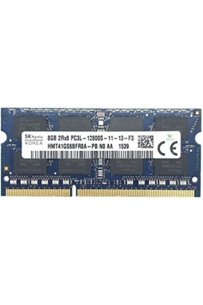 Mt16ktf1g64hz-1g6e1 8 Gb Ddr3 1600 Mhz Cl11 Notebook Ram Kutusuz