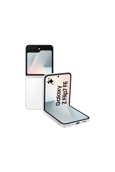 Galaxy Z Flip7 FE 256 GB Beyaz Cep Telefonu
