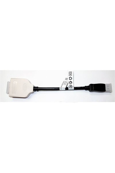 Siyah Dell Displayport to DVI Cable/Adapter Dönüştürücü CN-023NVR