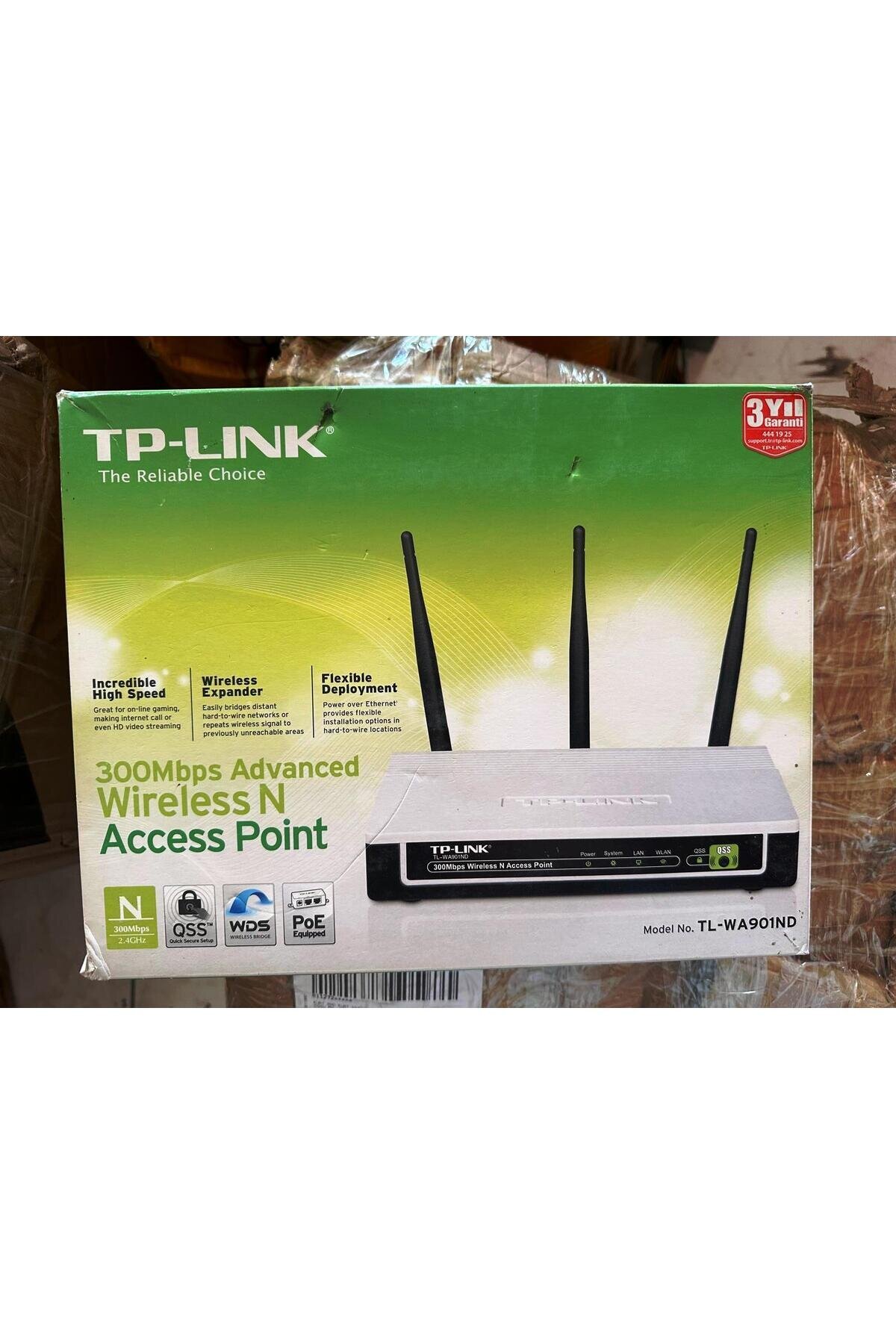 Tp-Link TL-WA901ND 450MBPS KABLOSUZ ACCESS POINT/UNIVERSAL REPEATER YENİLENMİŞ Tp-Link TL-WA901ND 450MBPS KABLOSUZ ACCESS POINT/UNIVERSAL REPEATER YENİLENMİŞ